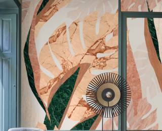 De Ninon panoramic wallpaper - Luxuriance XL W.384